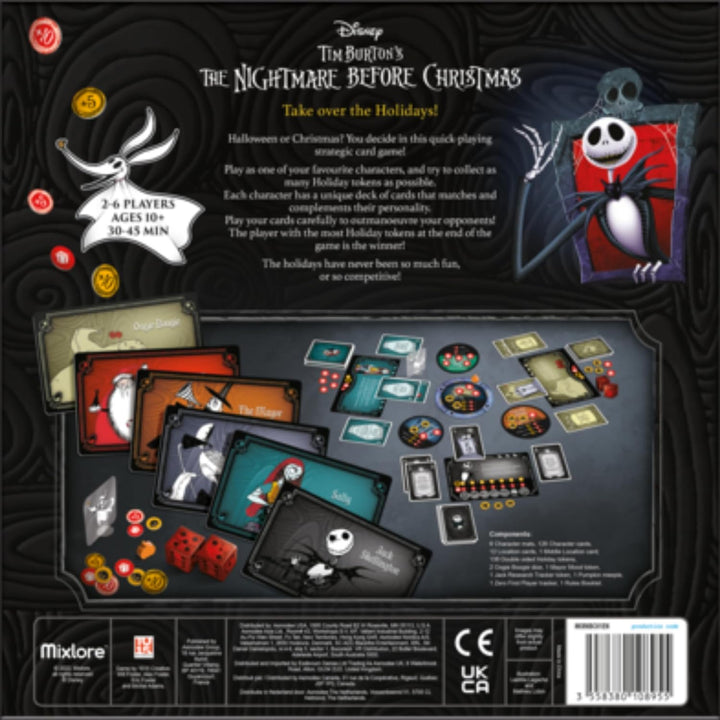 Mixlore The Nightmare Before Christmas Tactical Board Game (MIXNBC01EN)