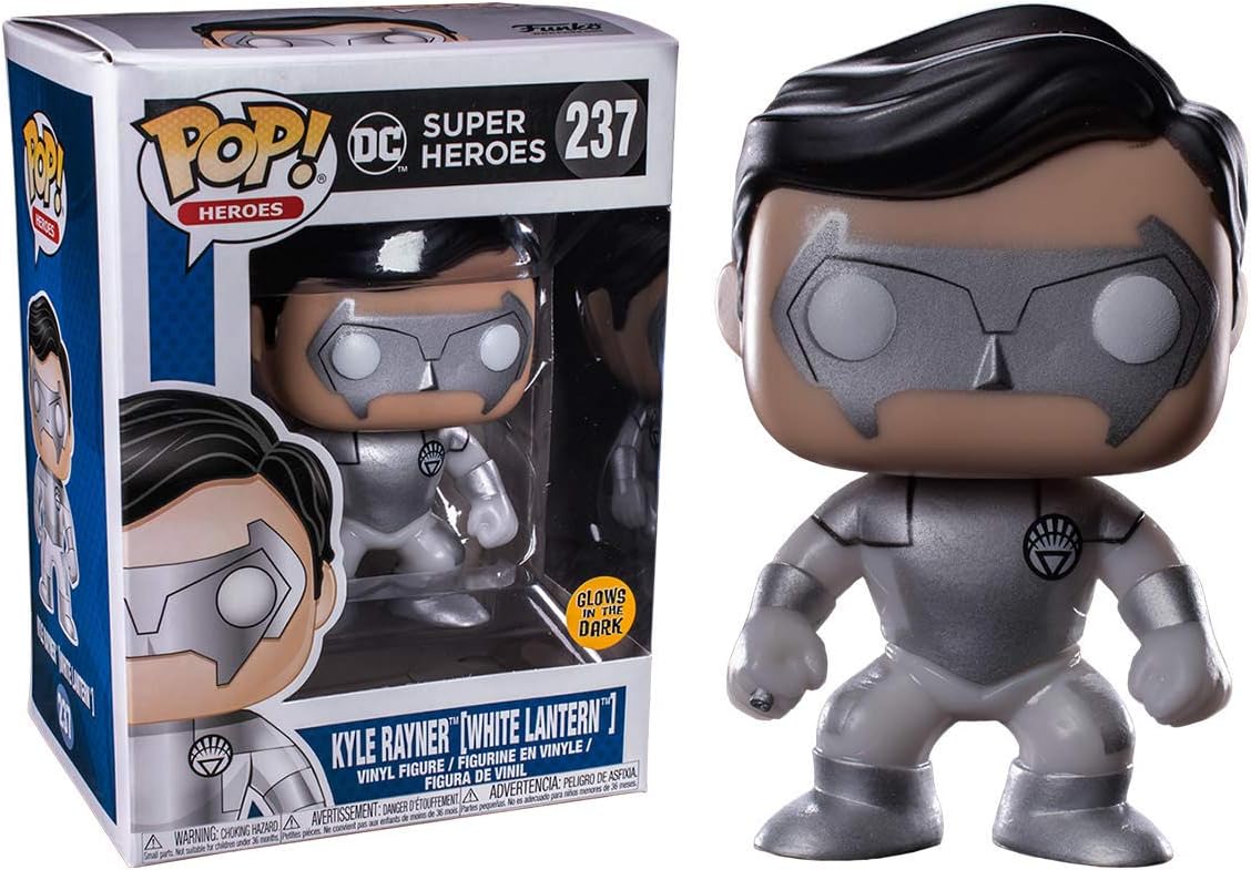 Funko Pop! Heroes DC Super Heroes - Kyle Rayner White Lantern Glow in the Dark Vinyl Figure