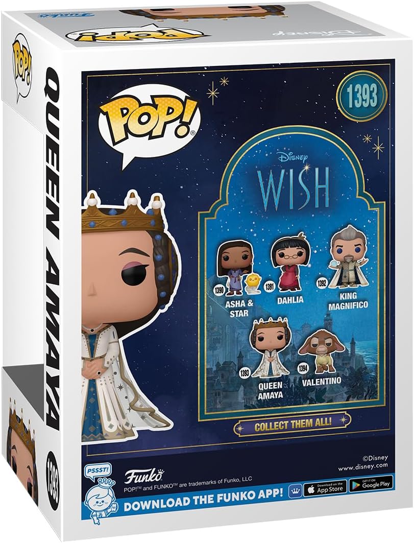 Funko POP! Vinyl: Disney Wish - Queen Amaya - Collectable Vinyl Figure 3
