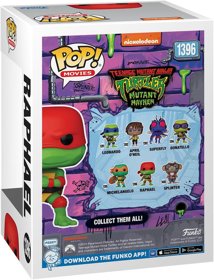 Filme: Teenage Mutant Ninja Turtles (TMNT) Mutant Mayhem – Raphael Funko 72337 Pop! Vinyl Nr. 1396 