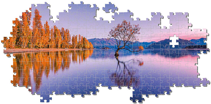 Clementoni Collection 39608, Lake Wanaka Tree Panorama Puzzle – 1000 Teile, ab 10 Jahren, mehrfarbig