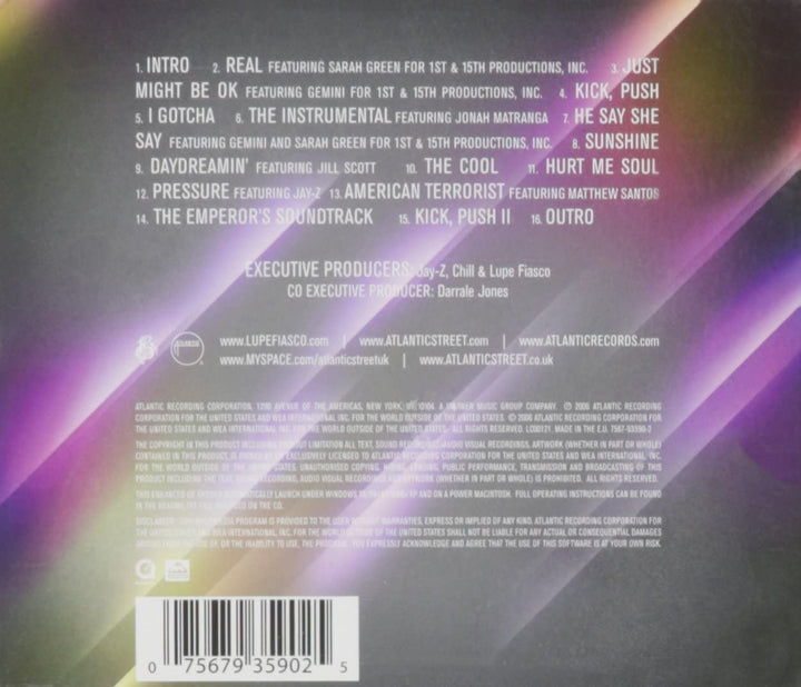 Lupe Fiasco's Food And Liquor [Audio-CD] 