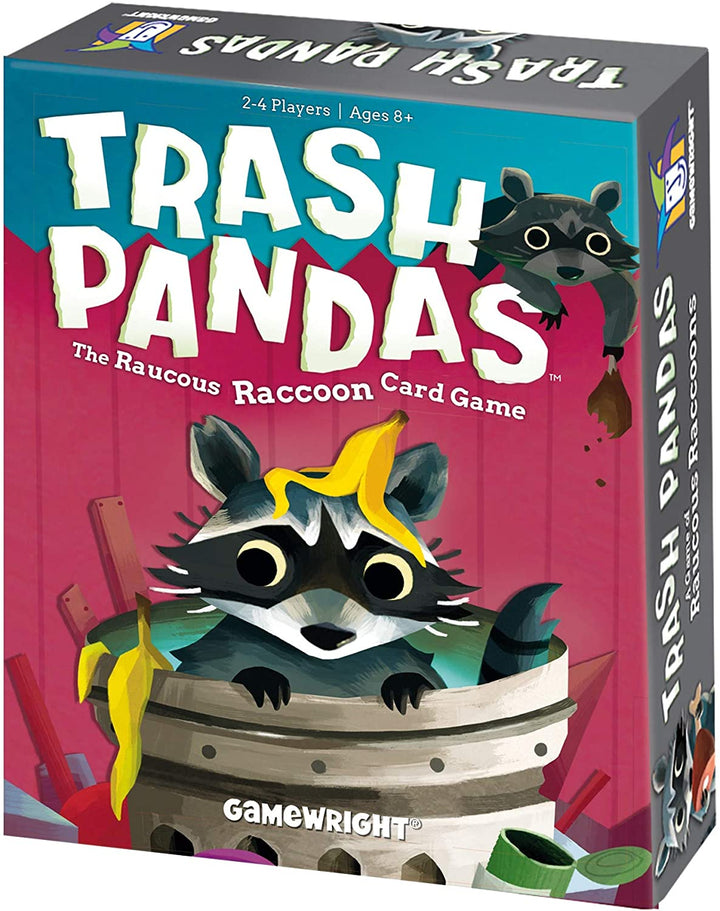 Gamewright | Trash Pandas | Miniature Game | Ages 8+ | 2-4 Players | 20 Minutes Playing Time