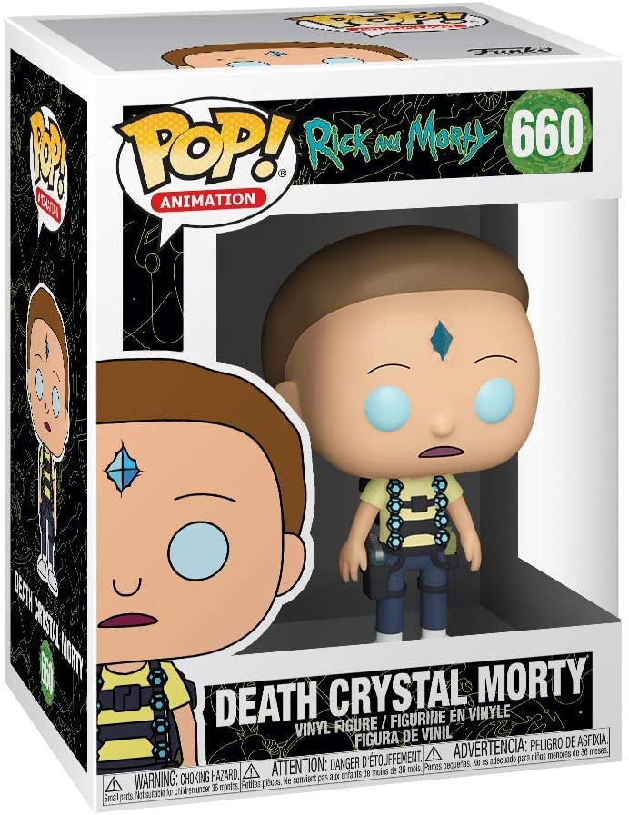 Rick &amp; Morty Todeskristall Morty Funko 44249 Pop! Vinyl #660