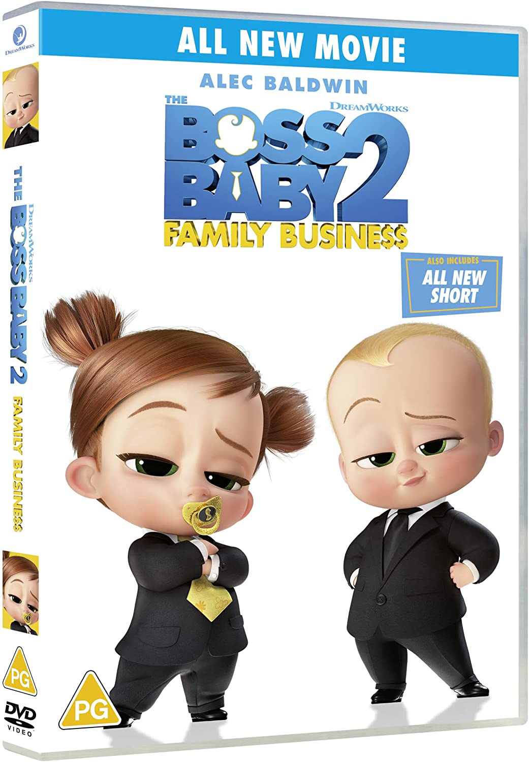 The Boss Baby 2: Family Business [2021] – Familie/Komödie [DVD]