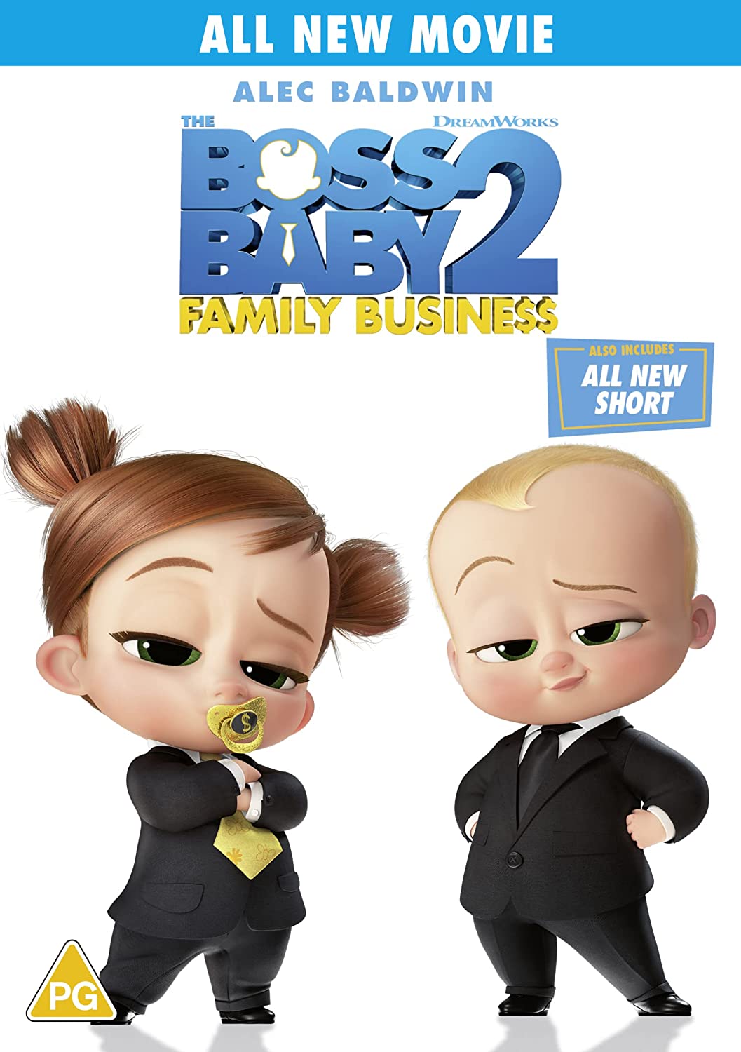 The Boss Baby 2: Family Business [2021] – Familie/Komödie [DVD]