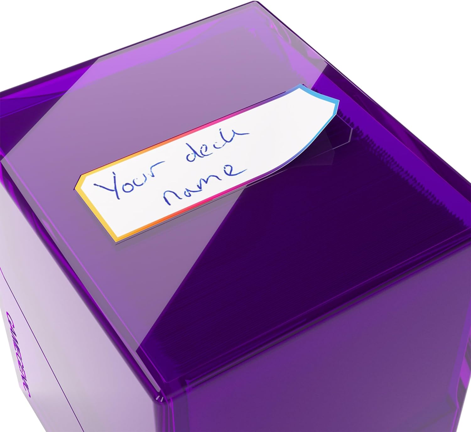 Gamegenic Bastion 100+ XL Deck Box - Purple for Trading Card Games