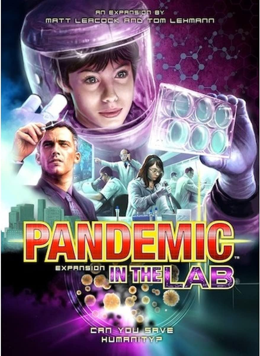 Z-Man Games |Pandemic in the Lab Board Game EXPANSION | Ages 8+ | For 1 to 6 Players | Average Playtime 45 Minutes