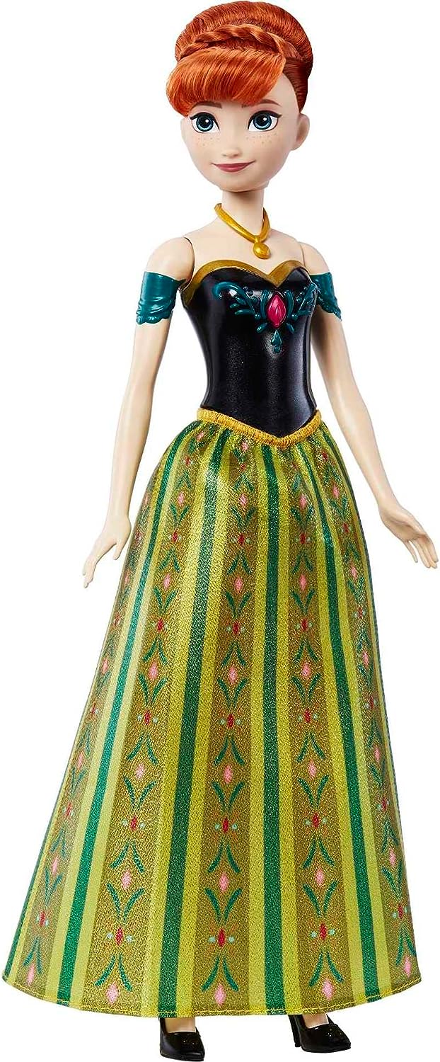 Disney Frozen Toys, singende Anna-Puppe in charakteristischer Kleidung, singt „Für die Tannen.“