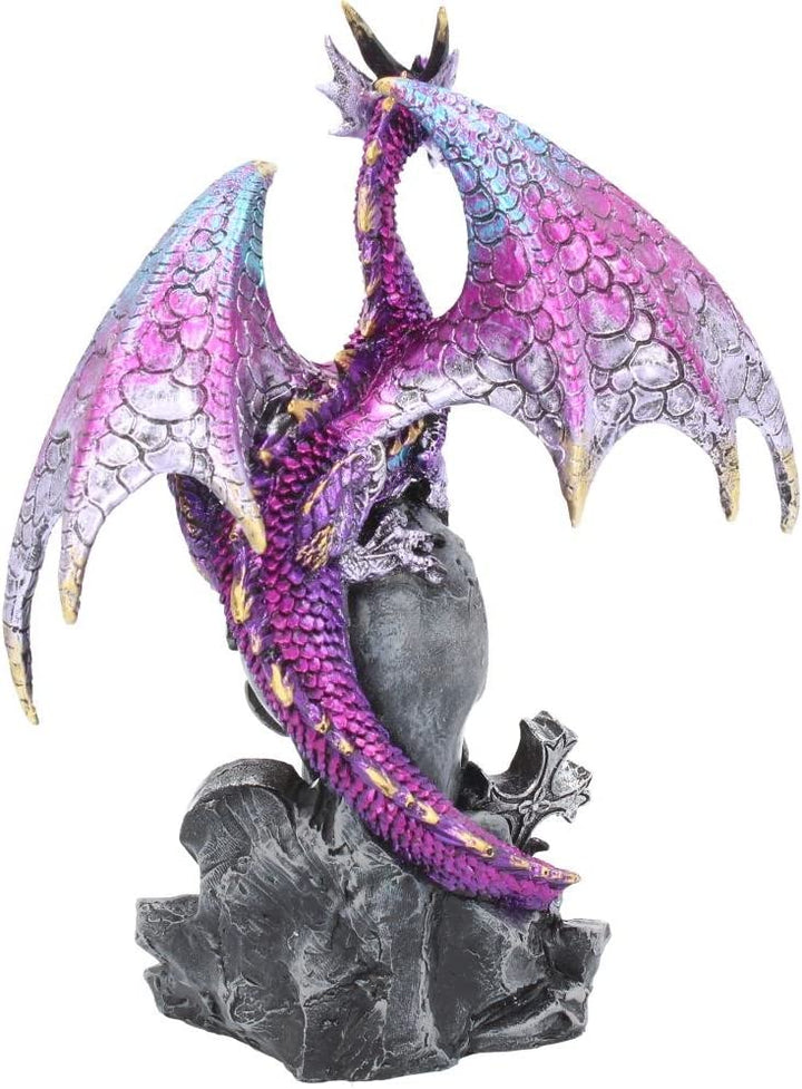 Nemesis Now Loyal Defender Figur, 27 cm, Lila