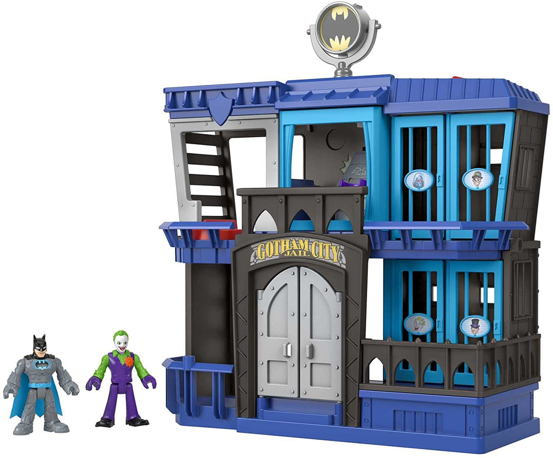 Fisher-Price Imaginext DC Super Friends Gotham City Jail Recharged, Gefängnisstücke