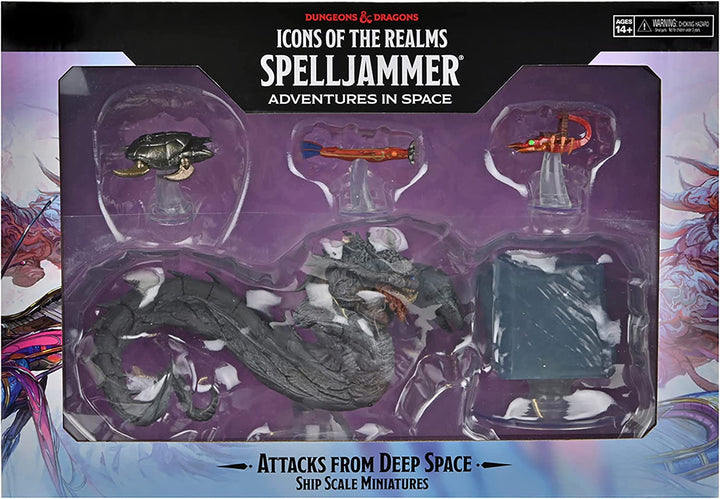 Angriffe aus dem Weltraum – Schiffsmaßstab: D&amp;D Icons of the Realms Miniaturen