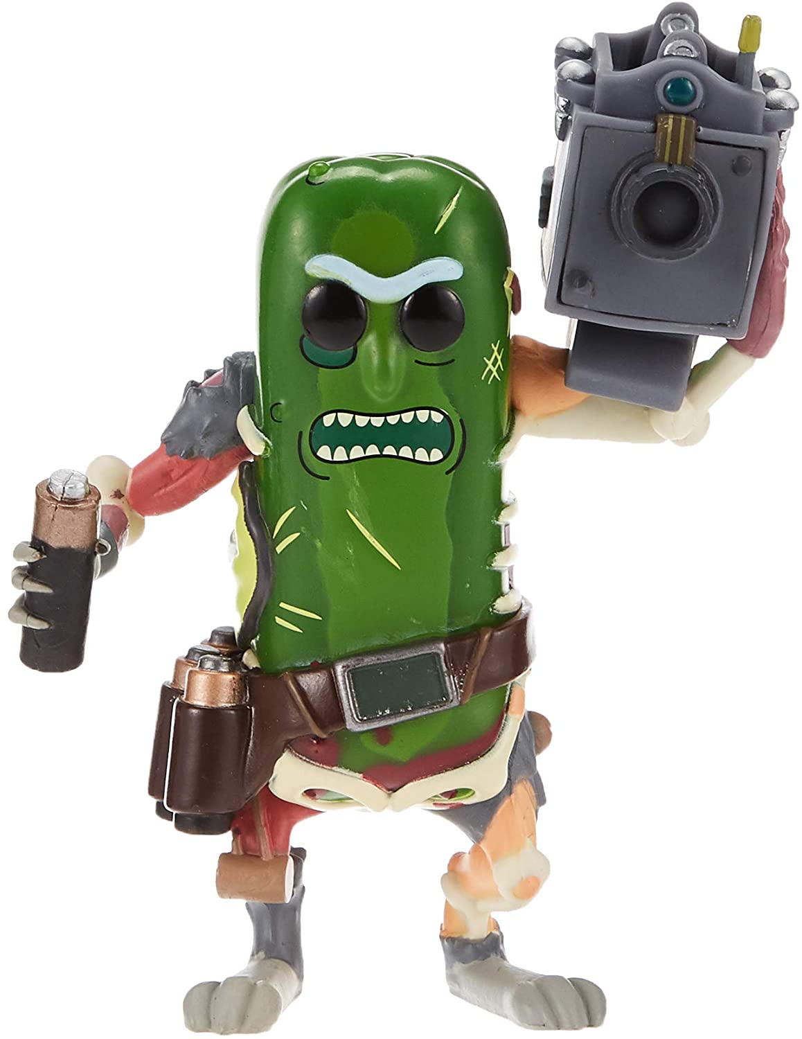 Funko Pop! Animation Rick and Morty - Pickle Rick with Laser Vinyl Figure (27862) 3