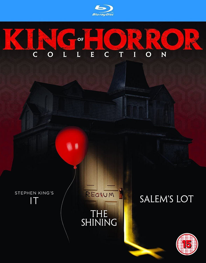 King Of Horror Collection [IT (1990)/The Shining/Salem's Lot] [Stephen King] [2017] [Region Free] – [Blu-ray]