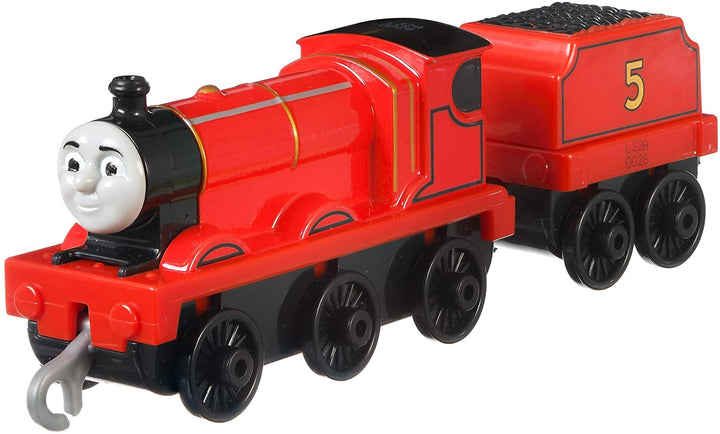 Thomas &amp; Friends FXX21 Trackmaster Push Along James Metal Train Engine
