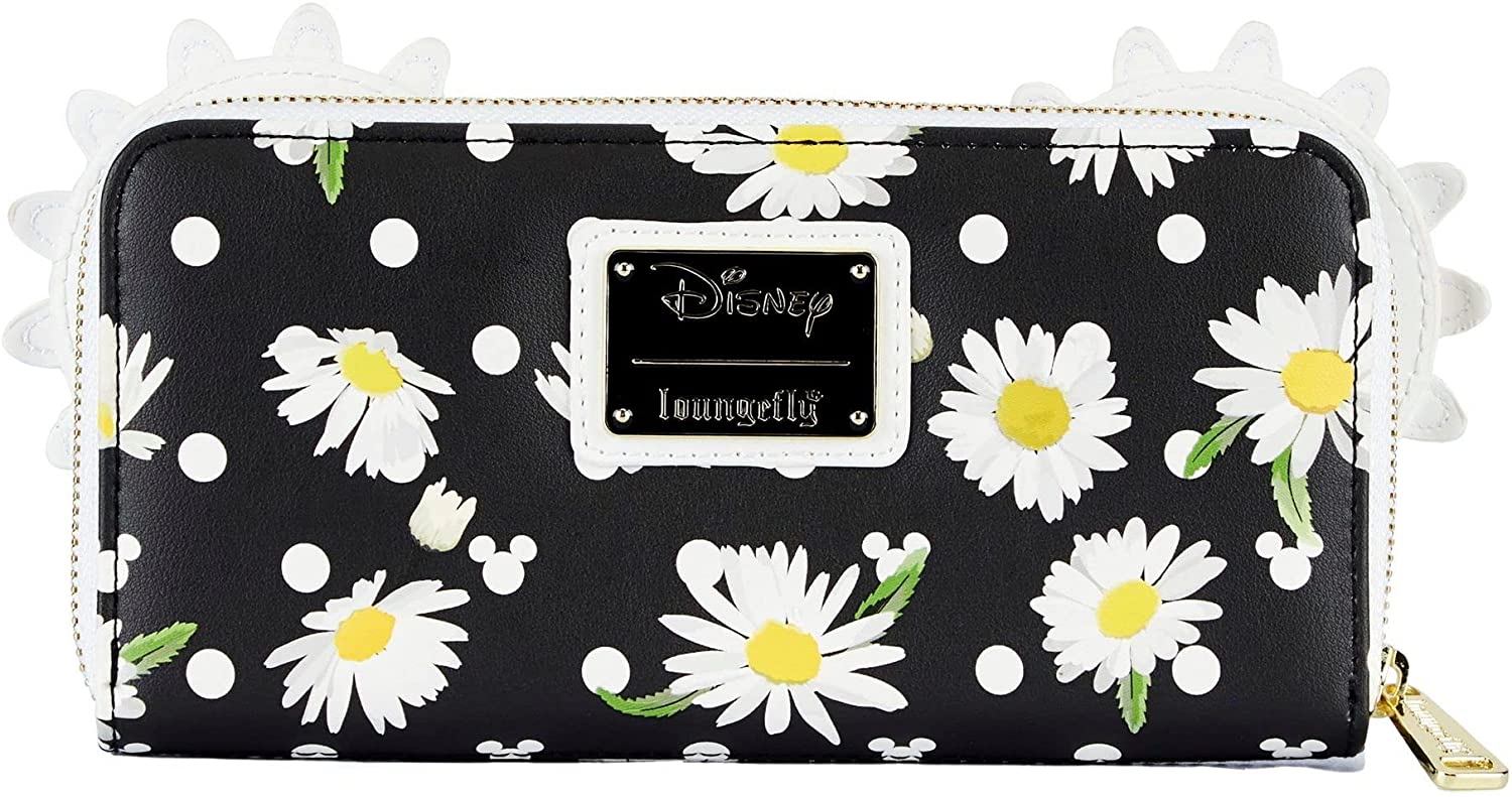 Loungefly Minnie Mouse Daisies Zip-Around Wallet