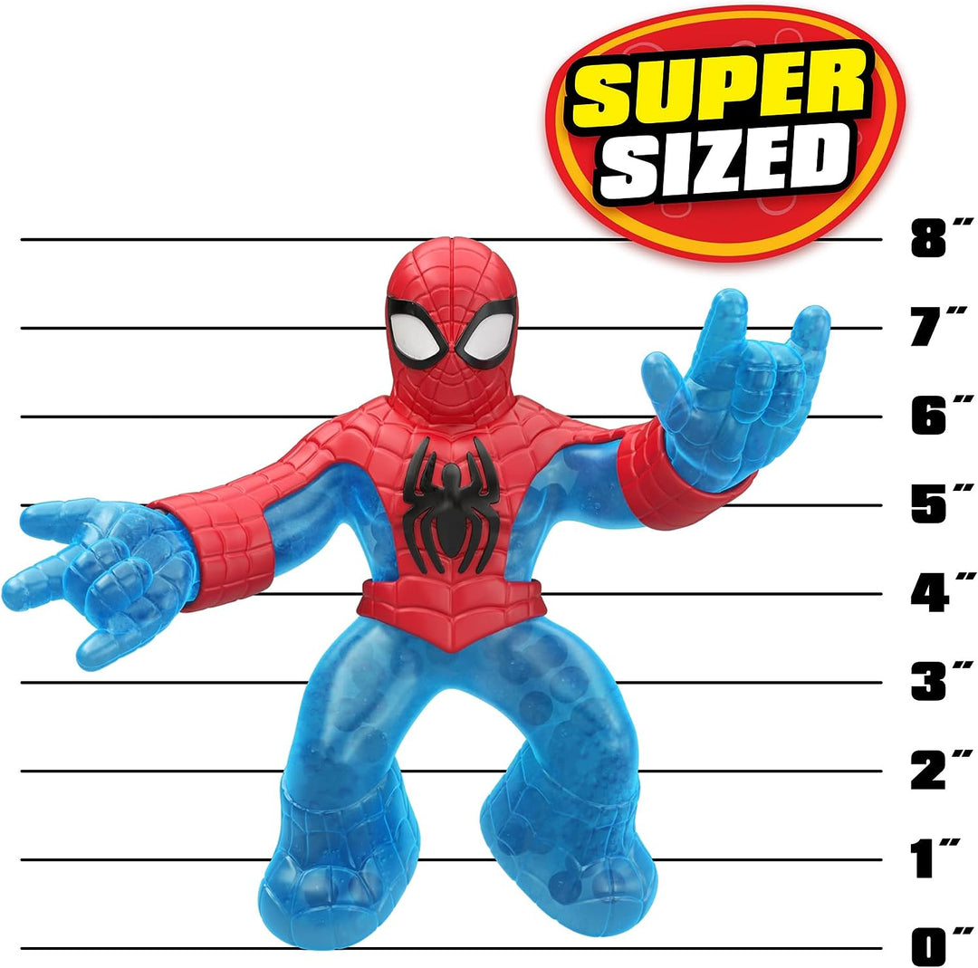 Heroes of Goo Jit Zu Goo Shifters Marvel Verbesserte Kampfkraft Spider-Man. Groß