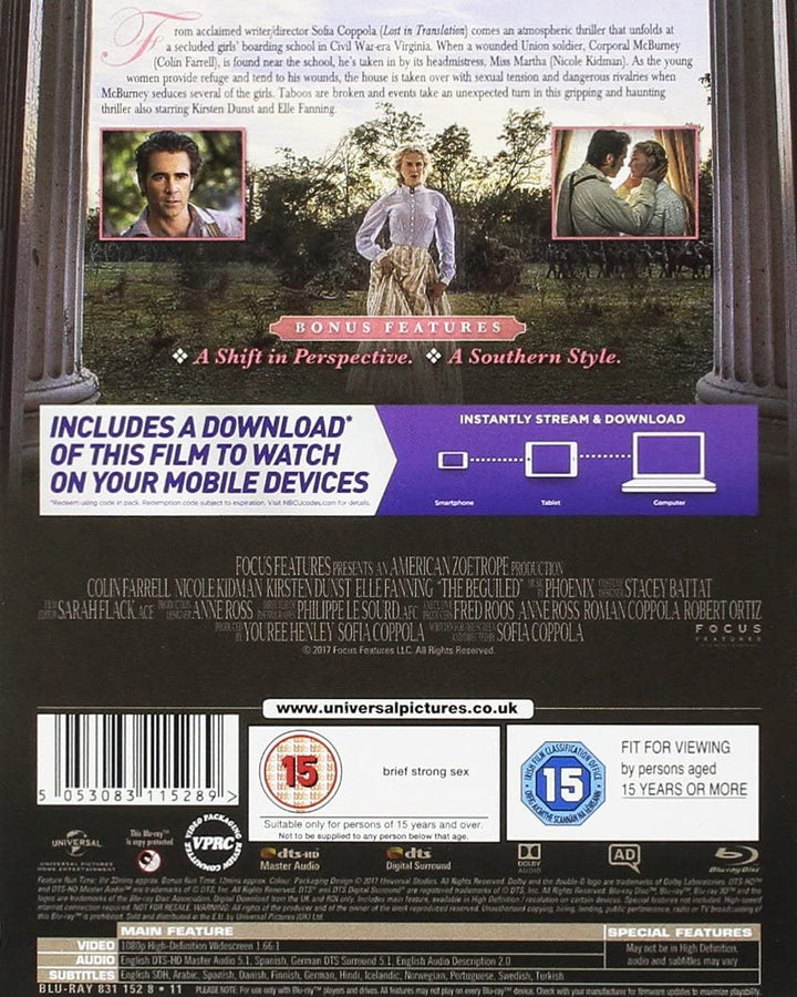 Die Verführten [Blu-ray] [2017]