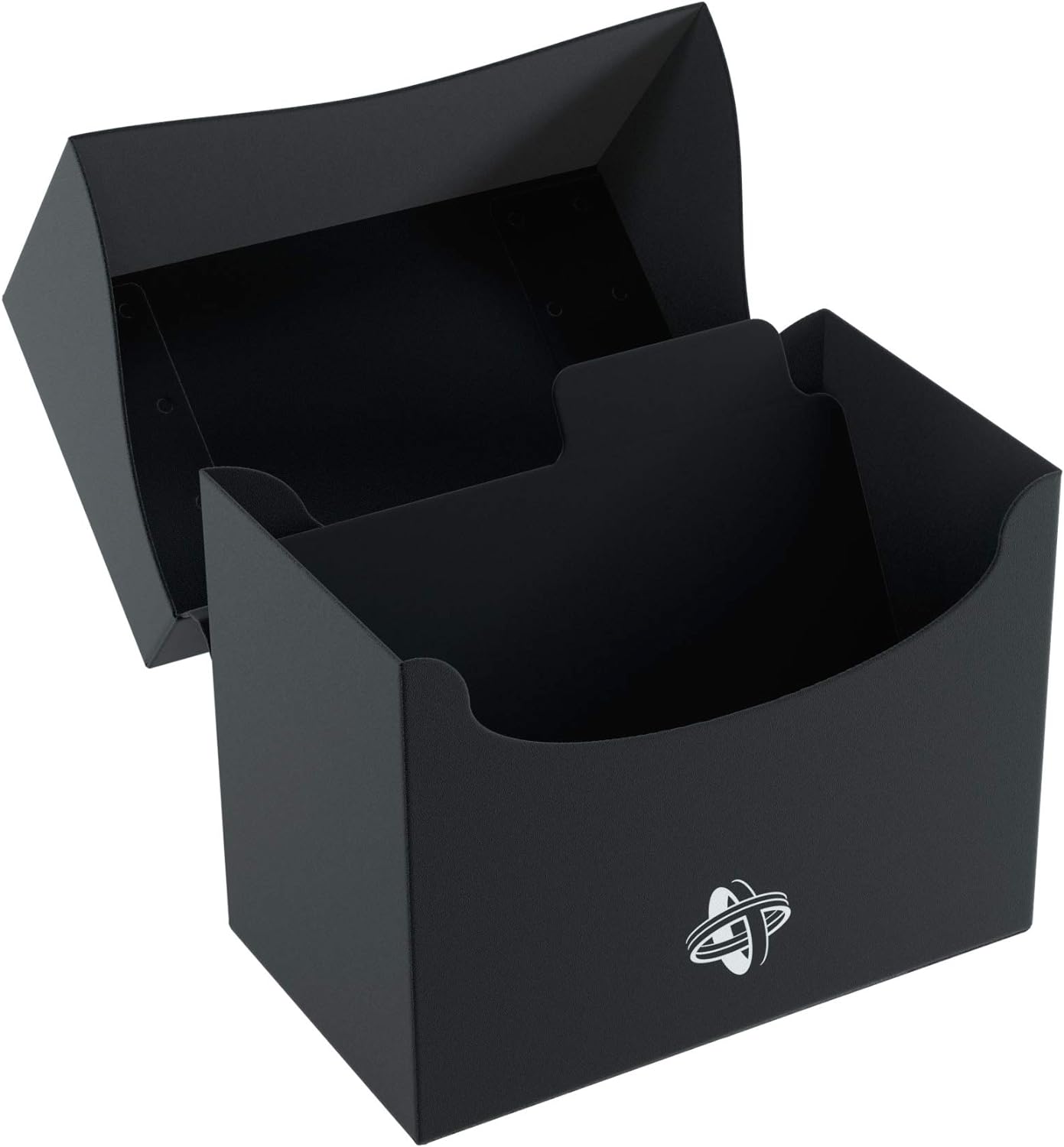 Gamegenic 80-Card Side Holder - Black, Holds 80 Double-Sleeved Cards, Sideloading Deck Box with Cobra Neck Technology 10