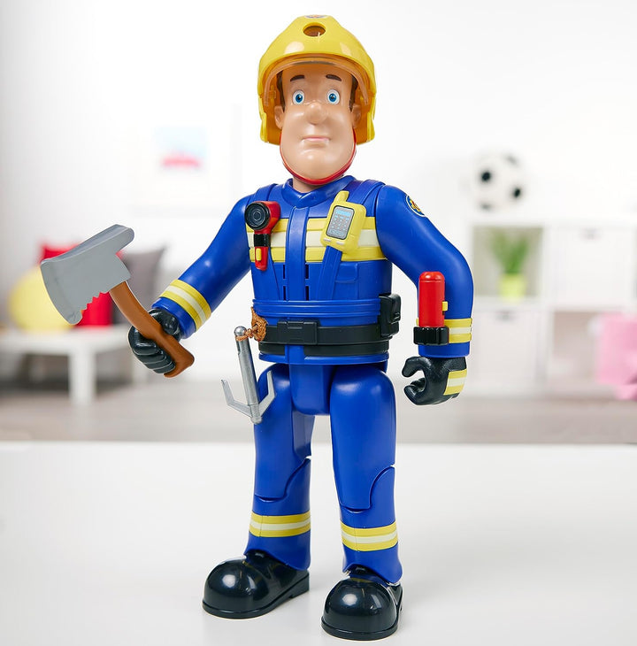 Feuerwehrmann Sam 07914 Ultimate Hero, elektronisch, Actionfigur, Vorschulspielzeug, Geschenk