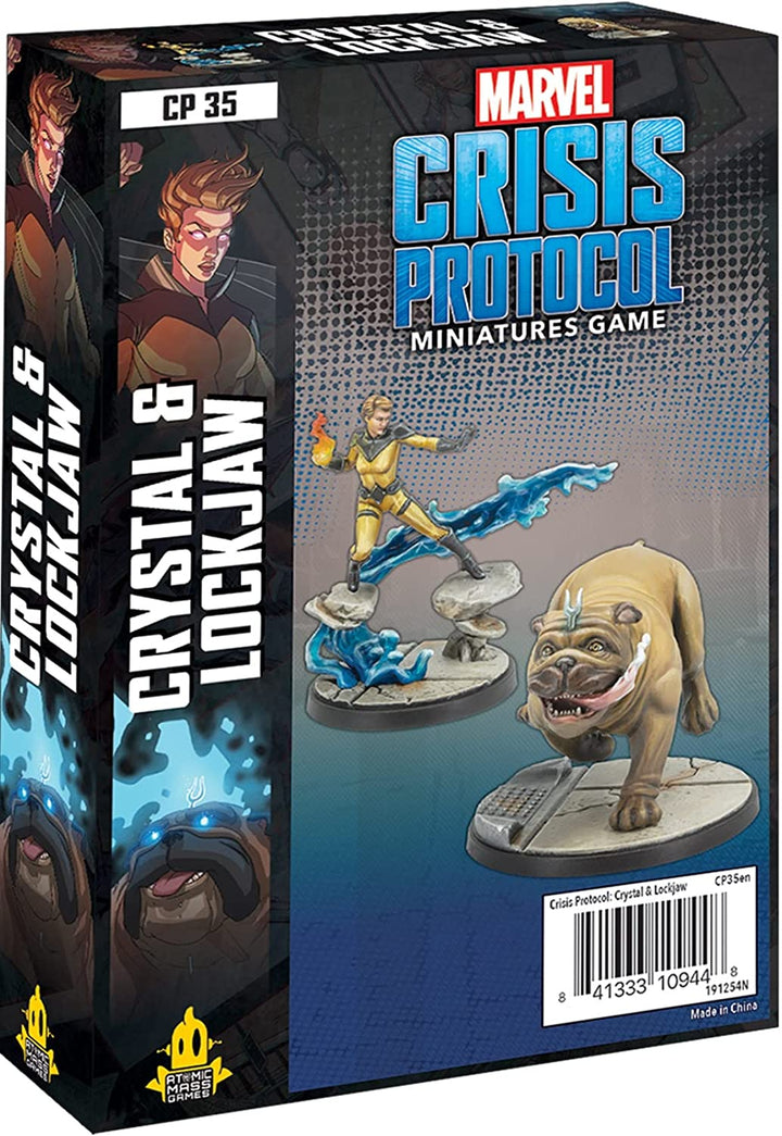 Marvel Crisis Protocol: Crystal and Lockjaw