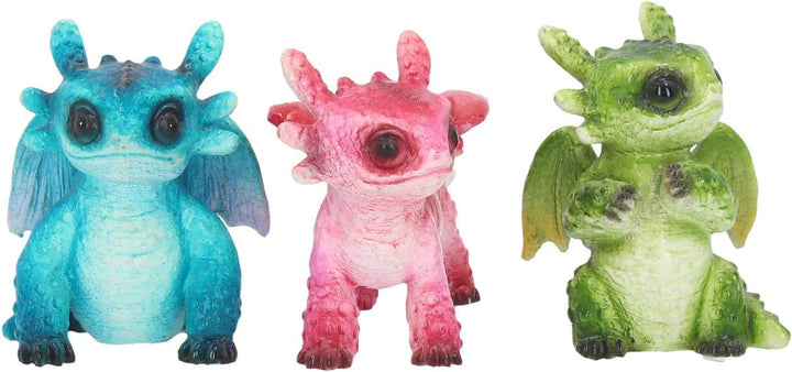 Nemesis Now Tiny Dragons (Dreier-Set), Figur, 8 cm, mehrfarbig