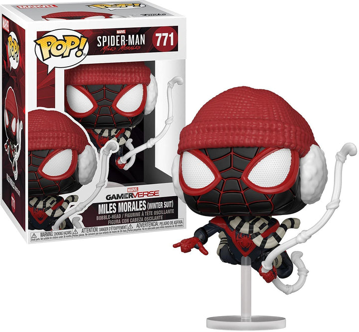 Spider-Man Miles Morales (Winteranzug) Funko 54692 Pop! Vinyl #771