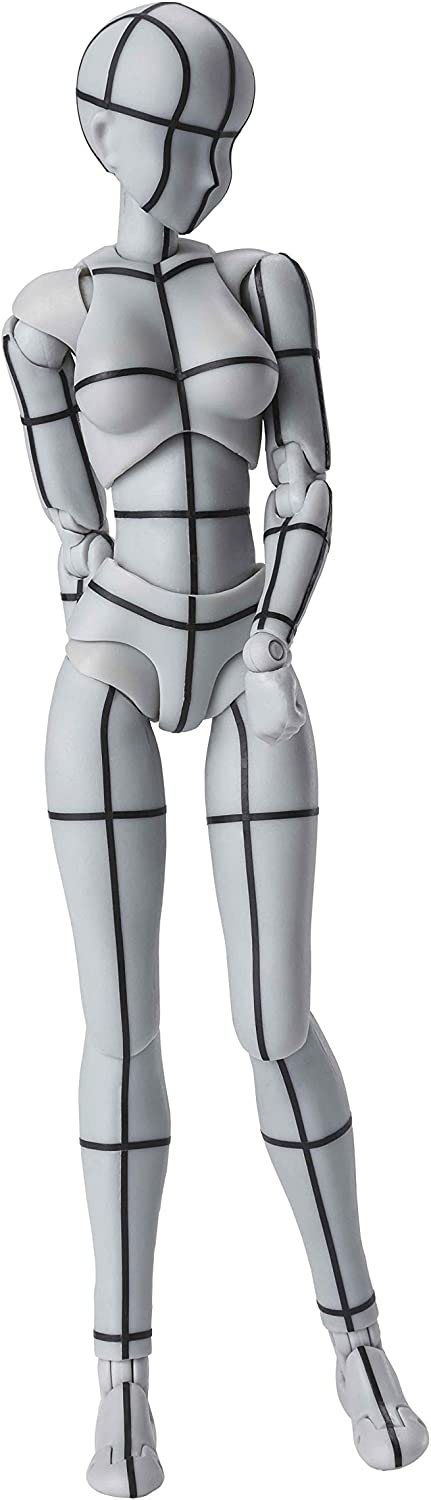 Tamashi Nations – Body Chan – Wireframe (Graue Farbversion), BandaiSpirits SHFiguarts