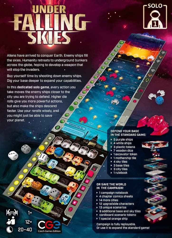 Czech Games Edition Under Falling Skies Board Game 12