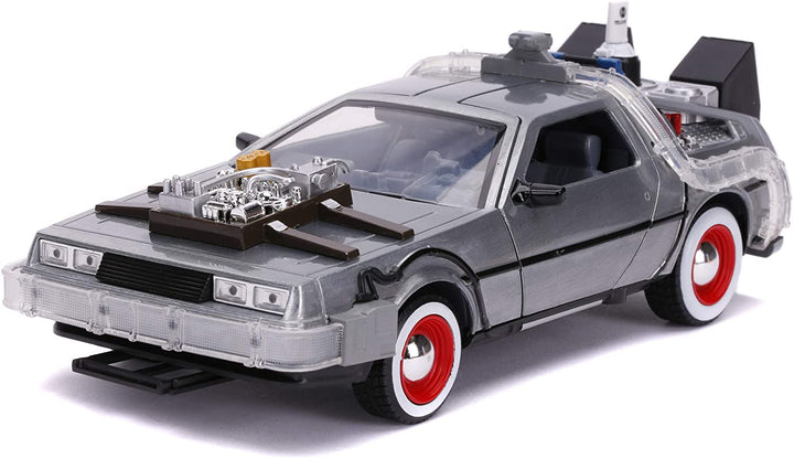 Jada Toys 253255027 Zurück in die Zukunft 3 1:24 Zeitmaschinenfahrzeug, Multi