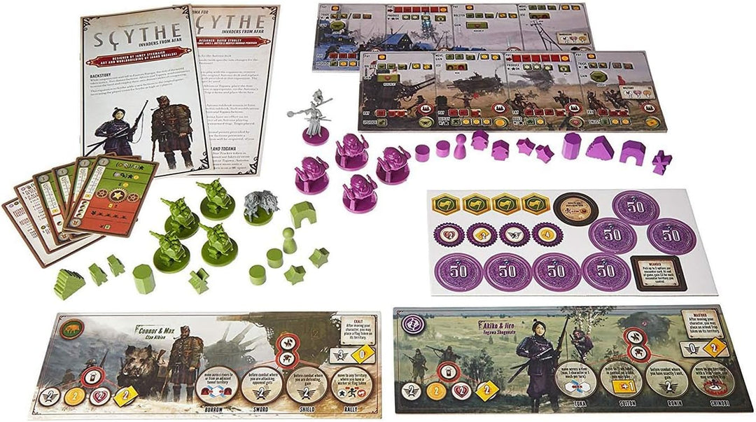 Stonemaier Games STM615 Scythe Expansion: Invaders from Afar