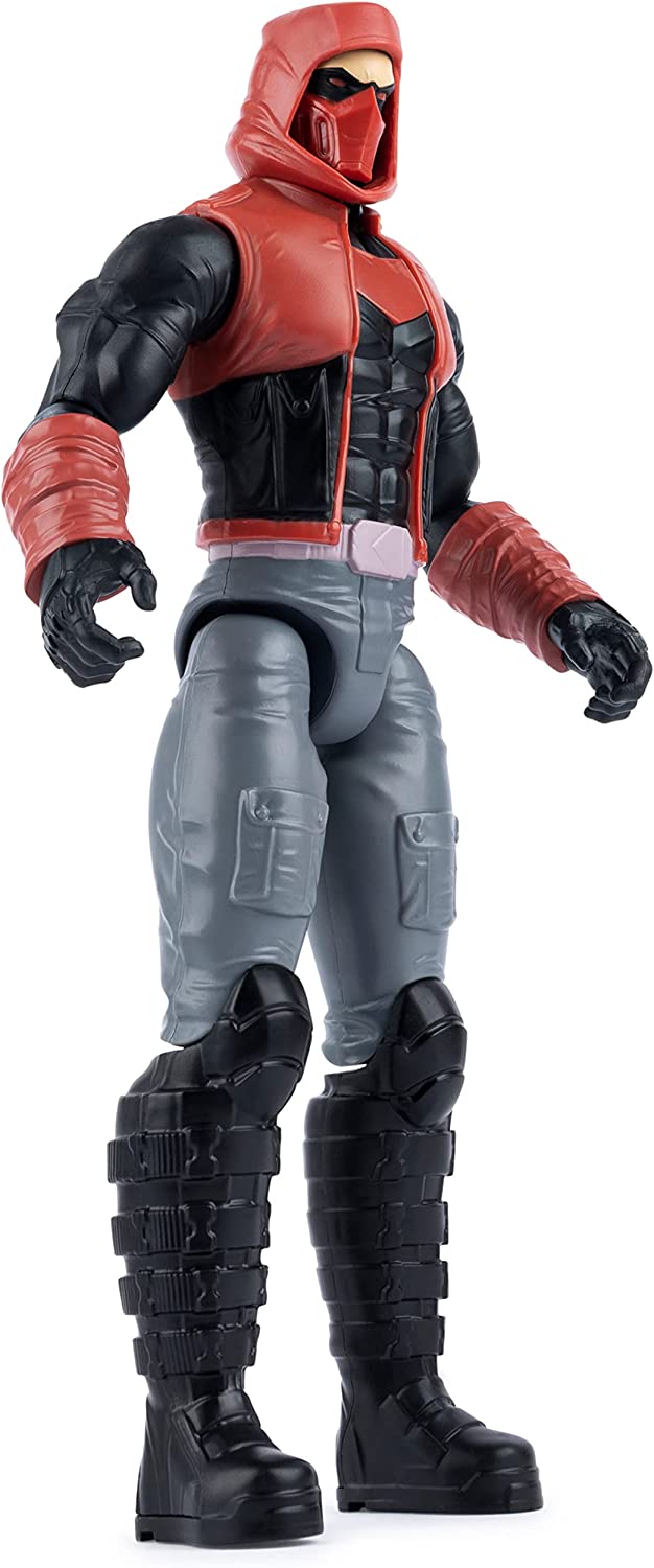 DC Comics, 12-Zoll-Red Hood-Actionfigur, Kinderspielzeug für Jungen und Mädchen ab 3 Jahren