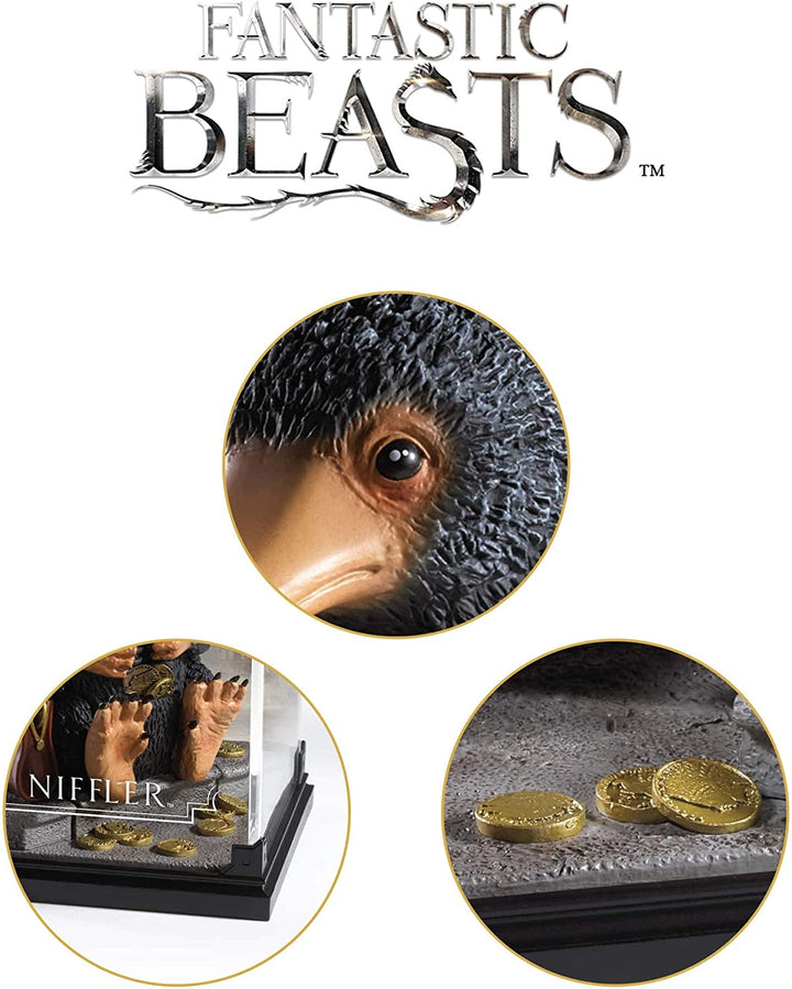 The Noble Collection Magical Creatures Niffler handbemaltes magisches Geschöpf Nr. 1