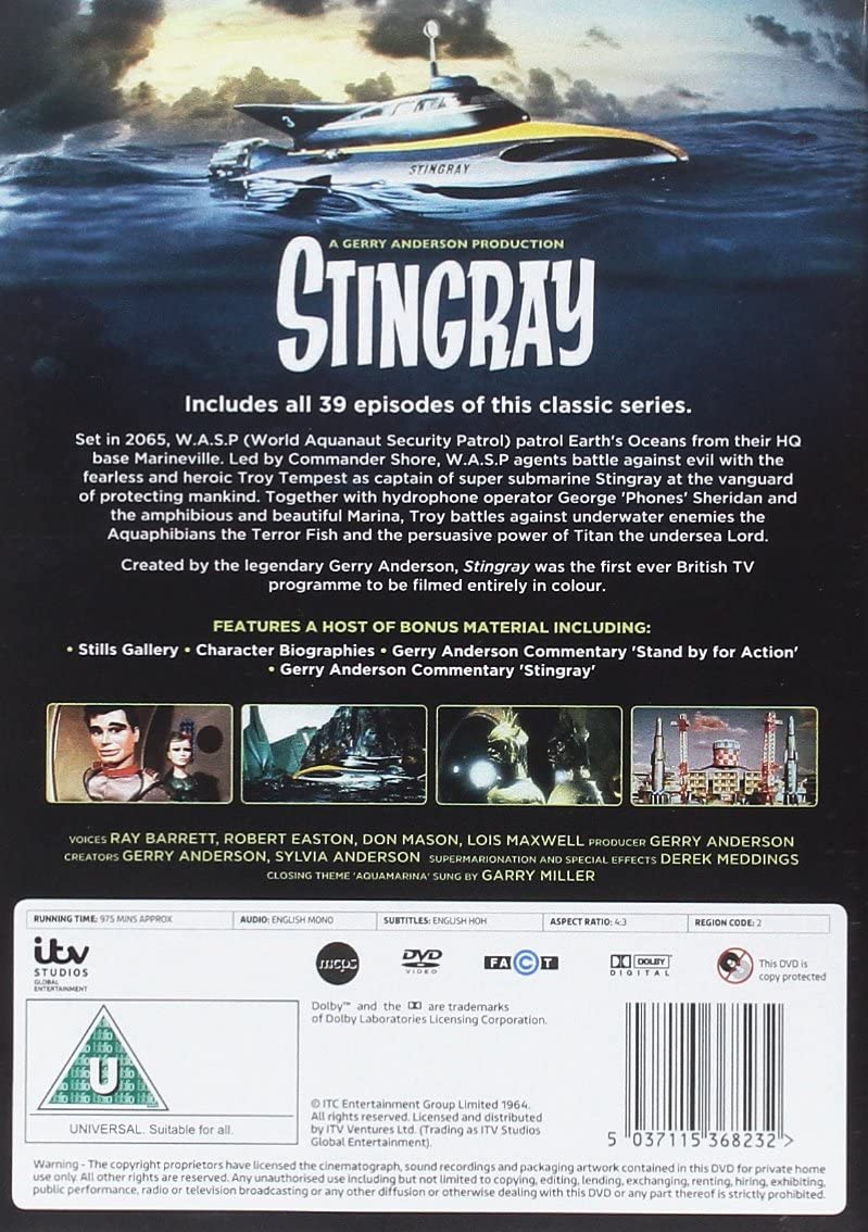 Stingray: The Complete Collection [DVD] 3
