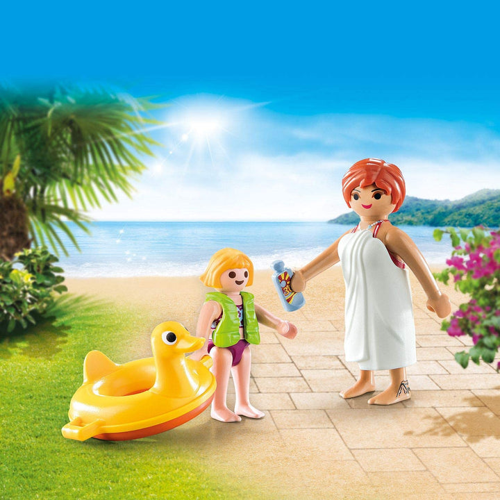 Playmobil 70690 Schwimmende Gäste Duo-Pack, Mehrfarbig, Einheitsgröße