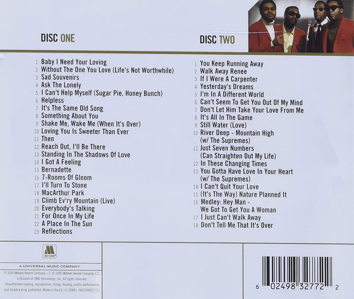 Gold - The Four Tops [Audio-CD]