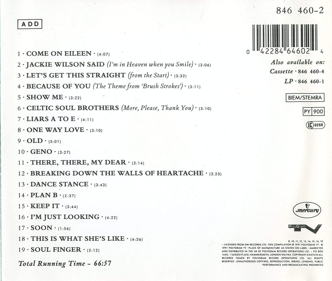 Das Allerbeste von Dexys Midnight Runners [Audio-CD]