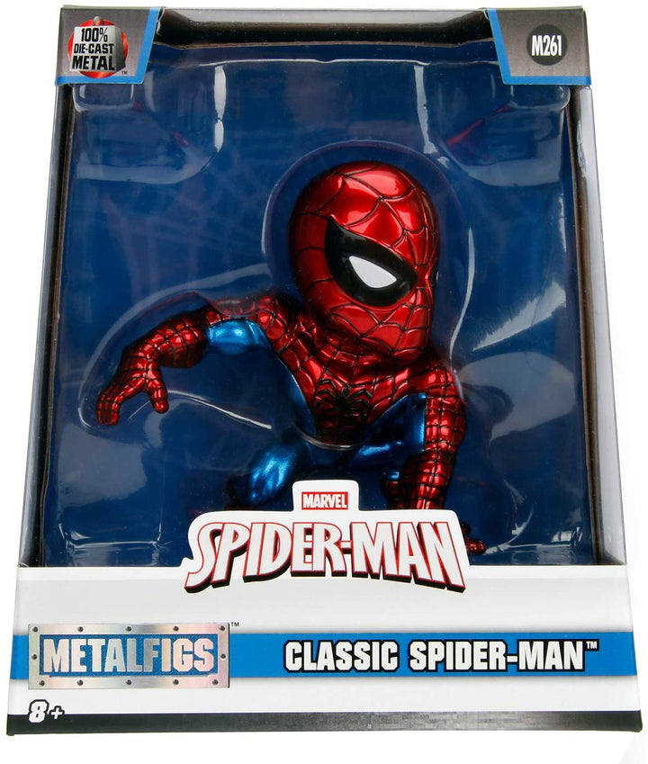 Jada Toys Marvel 4 Zoll klassische Spiderman-Figur