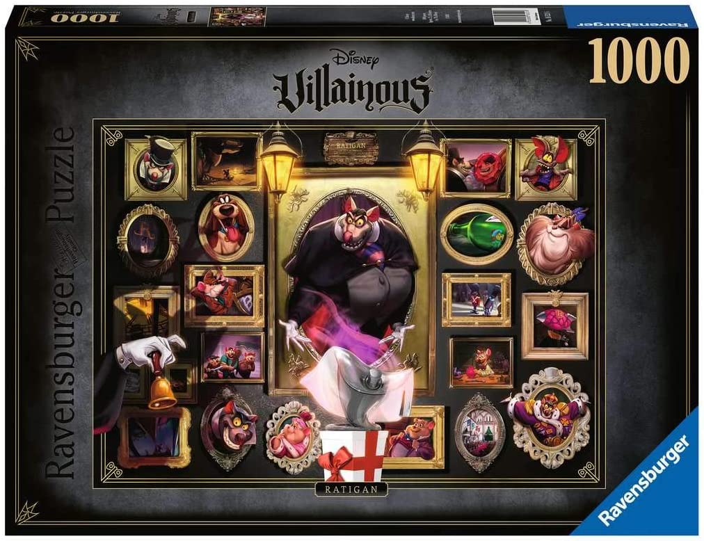 Ravensburger Puzzle Villainous: Ratigan (1000 Teile),