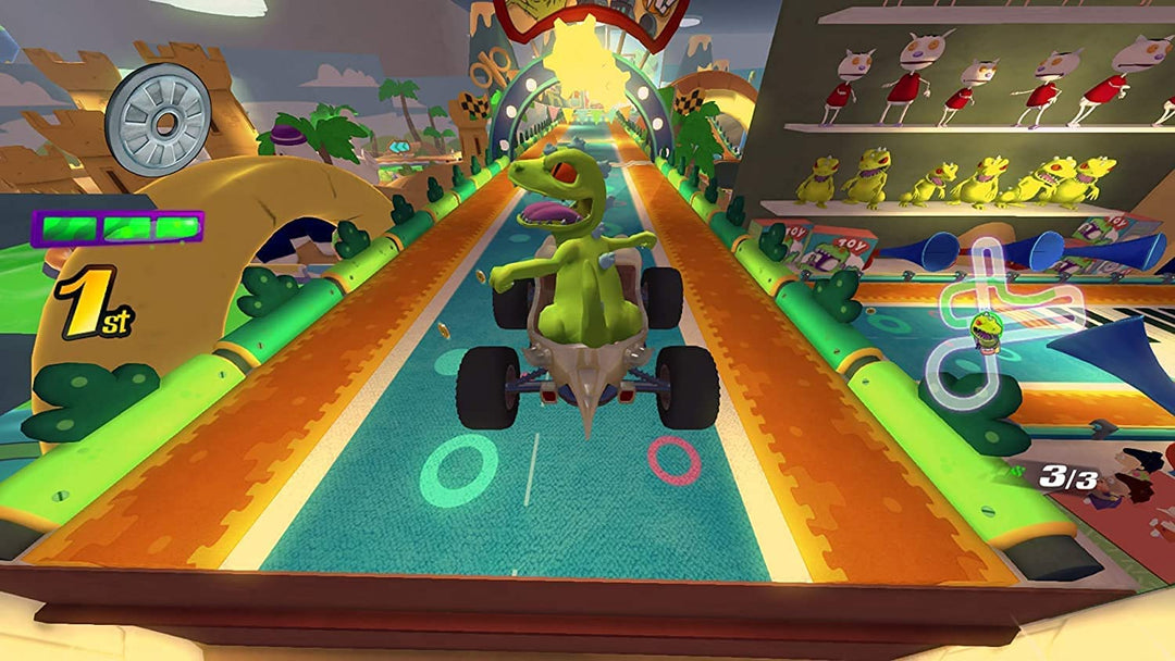 Nickelodeon Kart Racers Bundle + Lenkradzubehör Nintendo Switch-Spiel