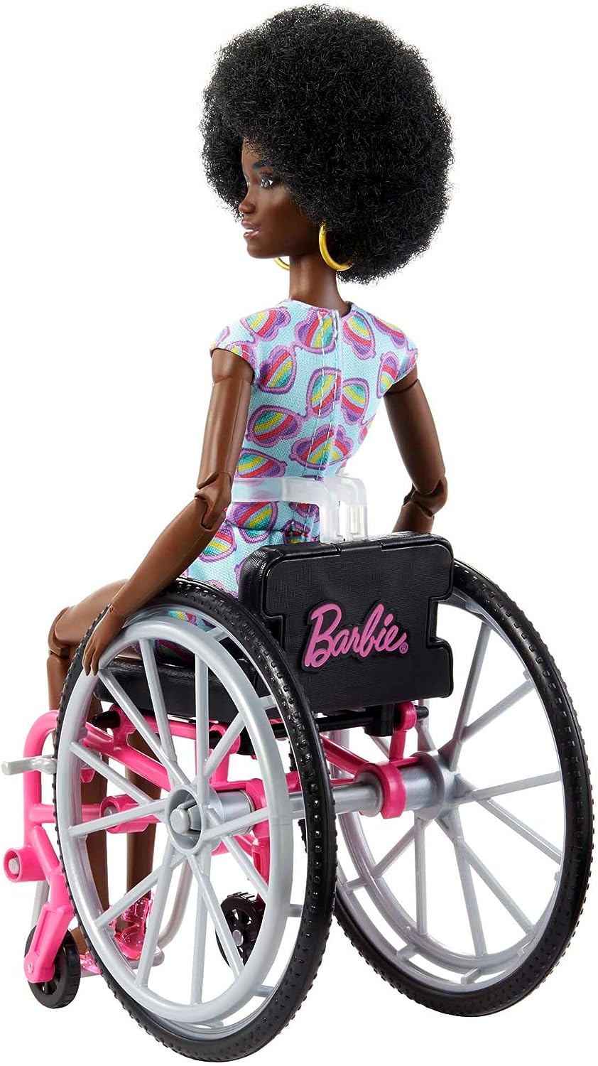 Barbie Fashionistas Doll with Wheelchair and Ramp - Inclusive Play for Kids 4