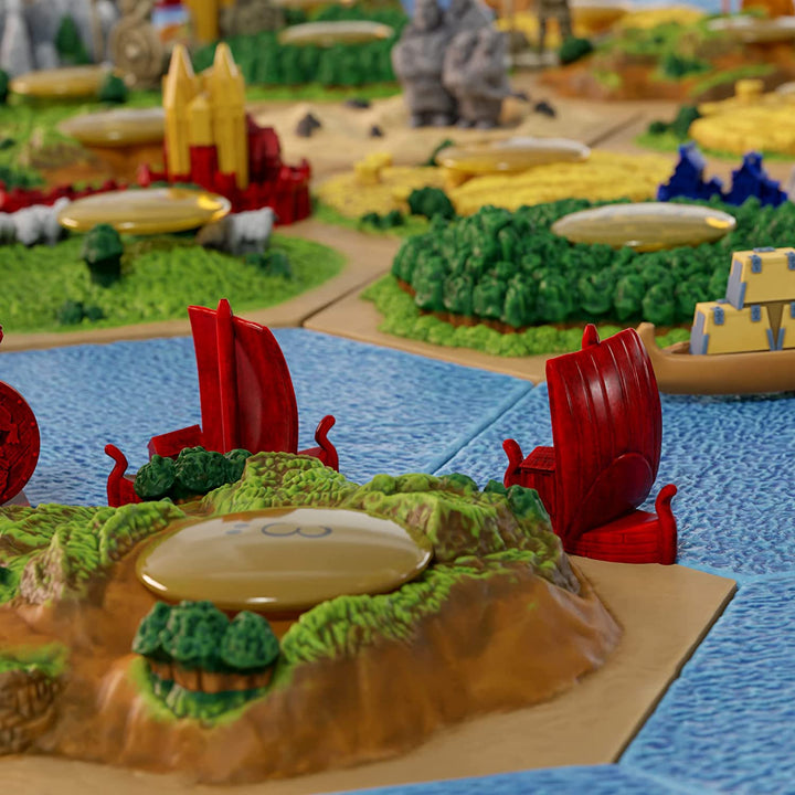 Catan 3D-Erweiterung: Seefahrer, Städte und Ritter