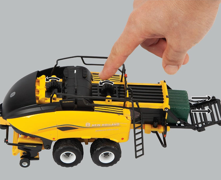 New Holland BigBaler 1290 Plus Spielzeug, Bauernhofspielzeug für Kinder, Traktorspielzeug, New Holl