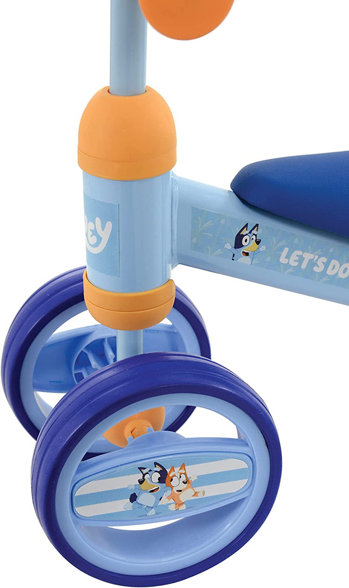 Bluey M004680 Bobble Ride On, Mehrfarbig, 37 cm x 17 cm x 47 cm