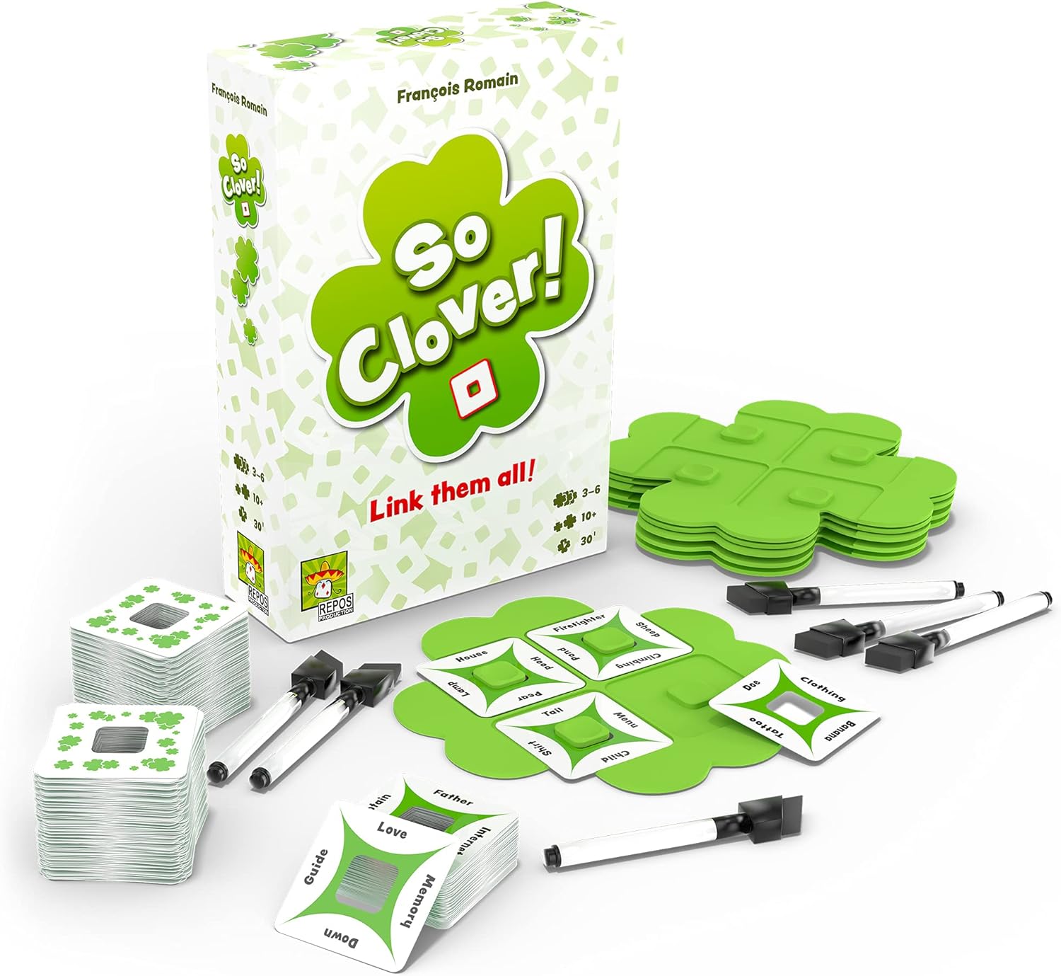 Repos So Clover! Board Game (REPSC01EN) 4