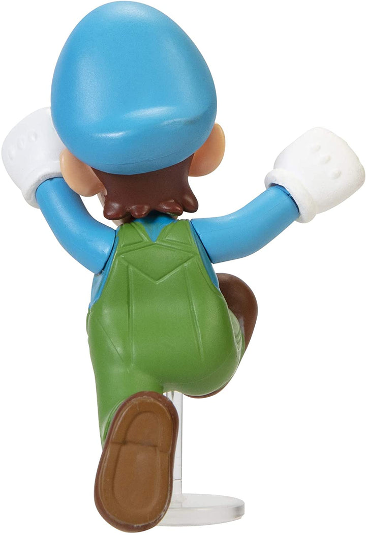 SUPER MARIO Actionfigur 2,5 Zoll Ice Running Luigi Sammelspielzeug