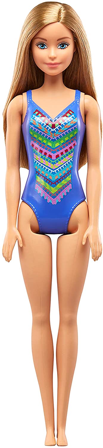 Barbie FJD97 Strandpuppe, Mehrfarbig