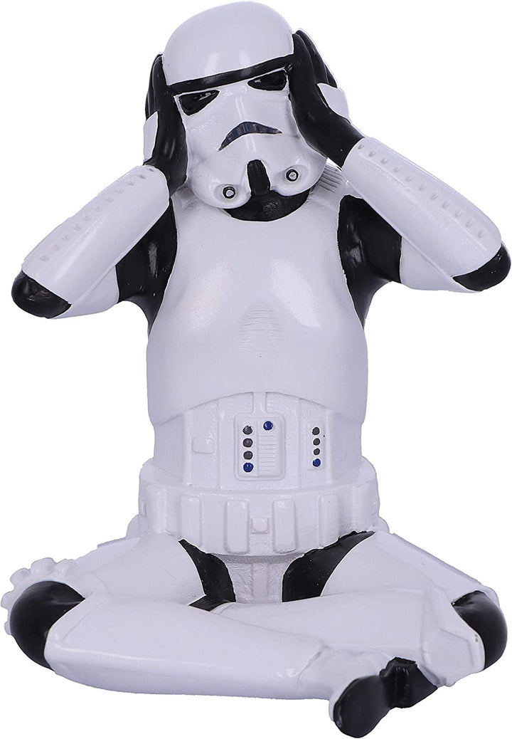 Nemesis Now B4893P9 Original Stormtrooper Three Wise Sci-Fi Hear No Evil, Mehrfarbig, Einheitsgröße