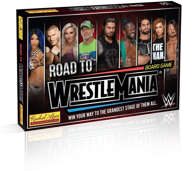 WWE Road to Wrestlemania Brettspiel, 40 x 27 x 5 cm