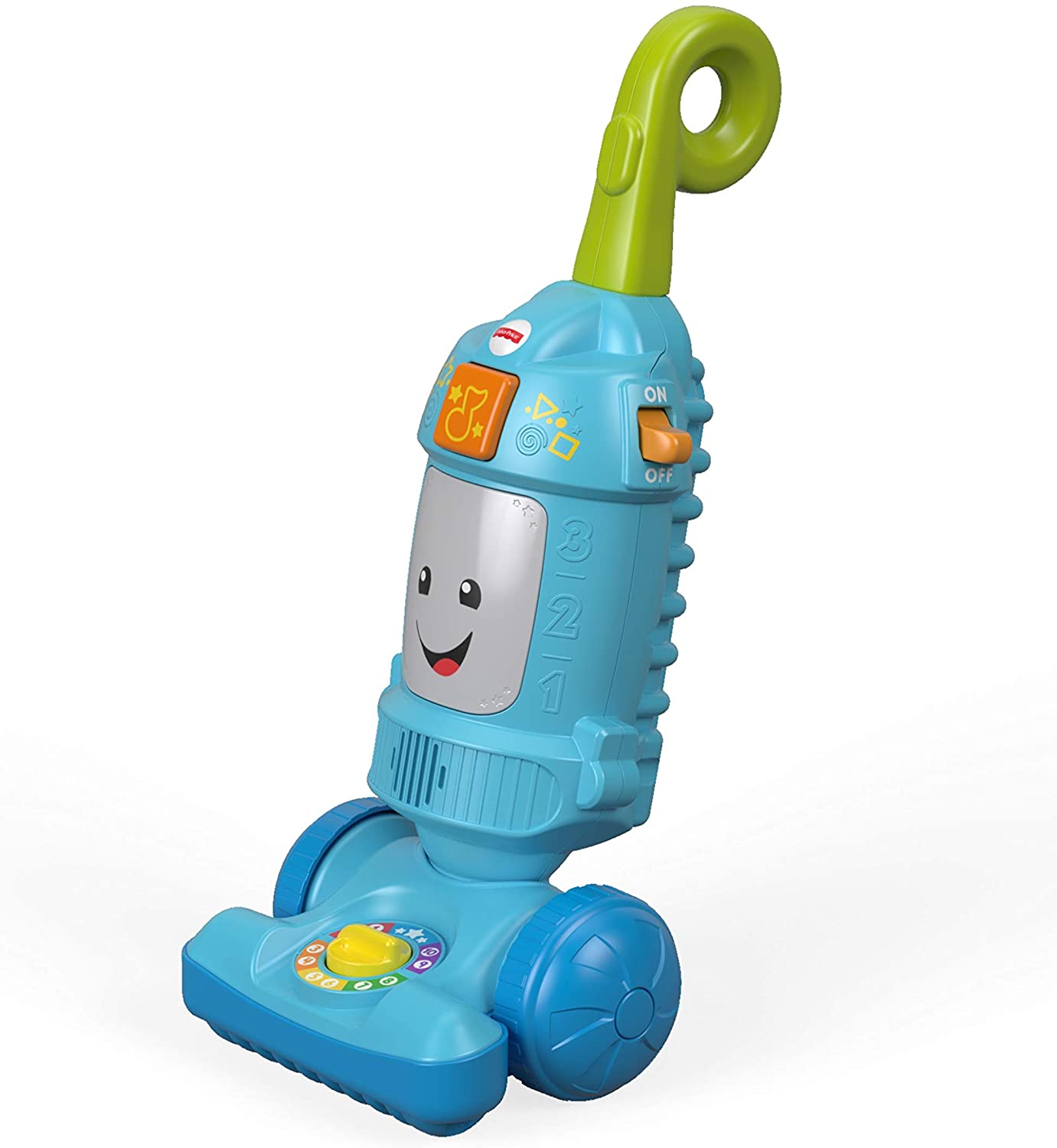 Fisher-Price Laugh & Learn Light-up Learning Vacuum - Educational Push Toy for Toddlers 1-3 Years